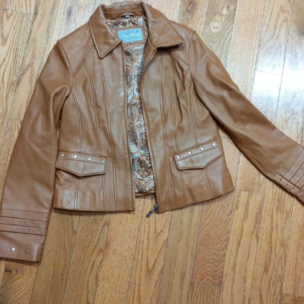 Leather jacket